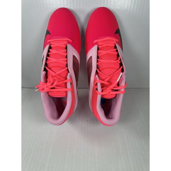 Size 10 Nike Alpha Menace 4 Pro Breast Cancer PE Football Cleats Mens HJ4568-600 main image 7
